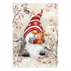 GNOME HUGGING RABBIT 24799HD2