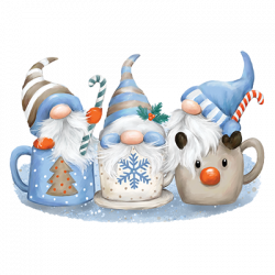 GNOMES IN MUGS 24802HD4